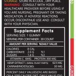 CBD GUMMEIS With Terpenes 18 Count 25 OZ & 30 Count 42 OZ