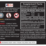 CBG + CBD  GUMMEIS With Live Resin 18 Count 25 OZ &  30 Count 42 OZ