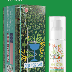 2500 Mg CBD Citrus Lotion Pain Relieving 50 Ml