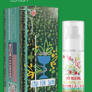 2500 Mg CBD Heating Lotion Pain Relieving 50 Ml