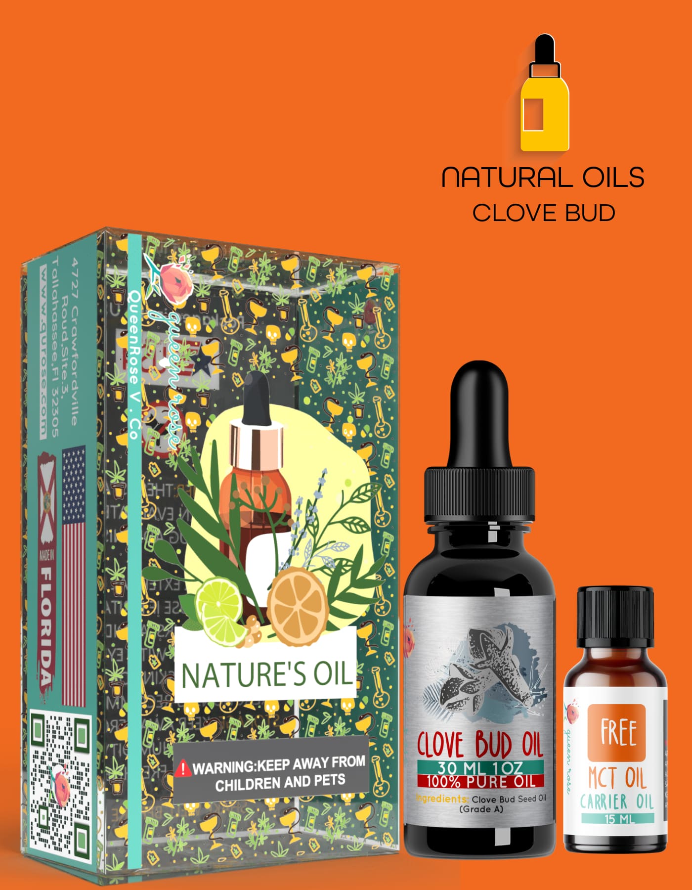 CLOVE BUD ESSENTIAL OIL 30 Ml & 60 Ml