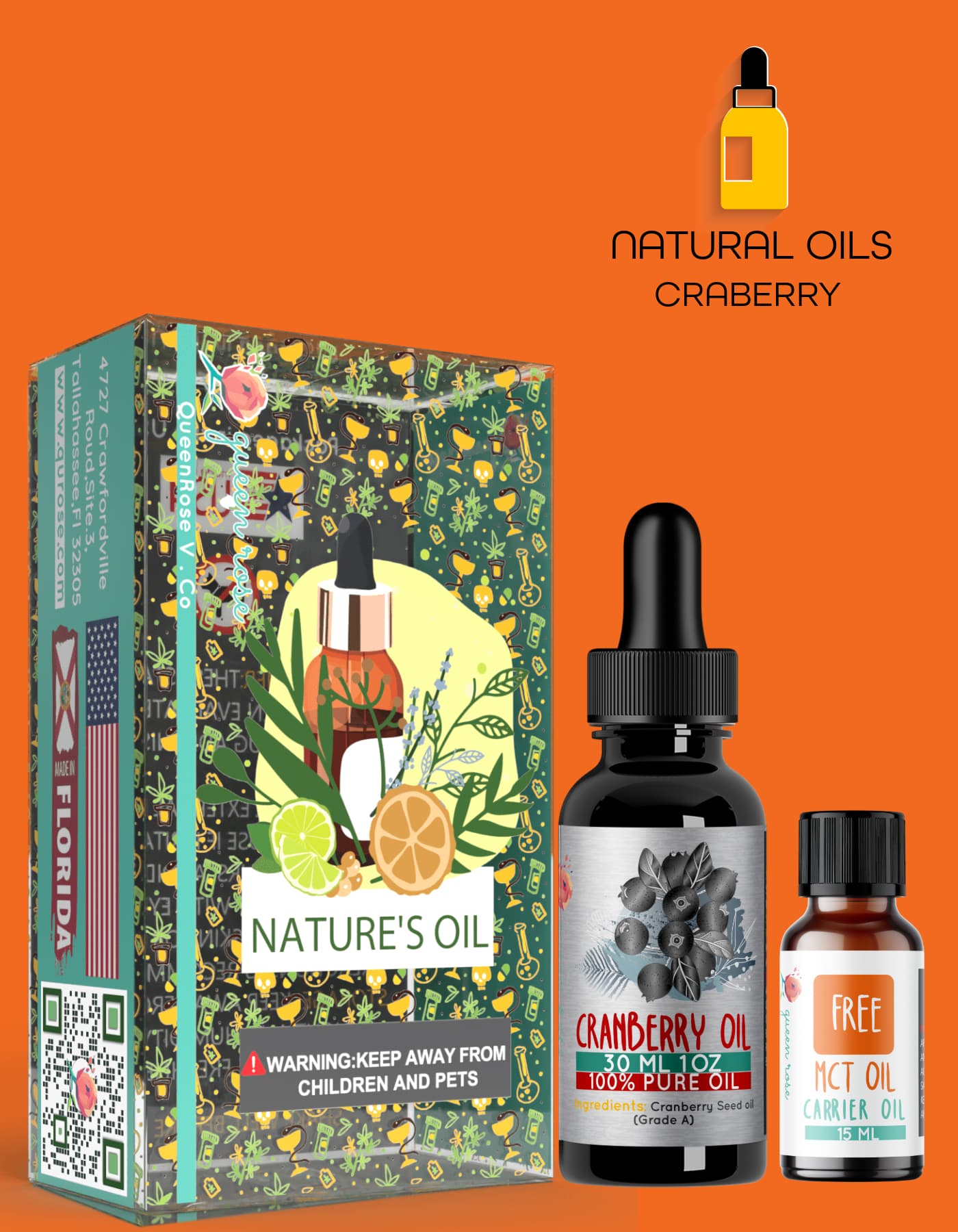 CRANBERRY ESSENTIAL OIL 30 Ml & 60 Ml