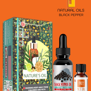BLACK PEPPER ESSENTIAL OIL  30 ML & 60 ML