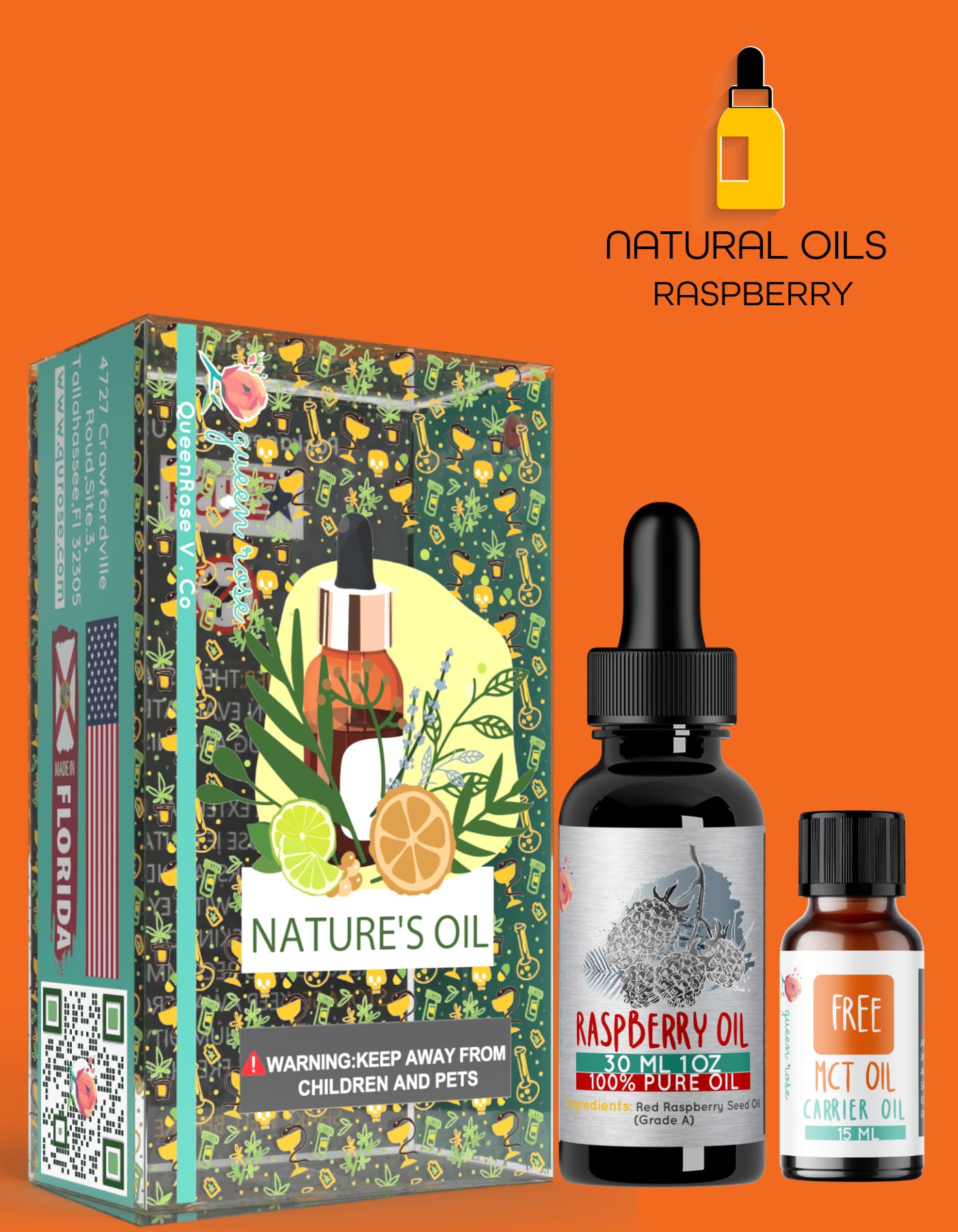 RASPBERRY  ESSENTIAL OIL  30 Ml  &  60 Ml