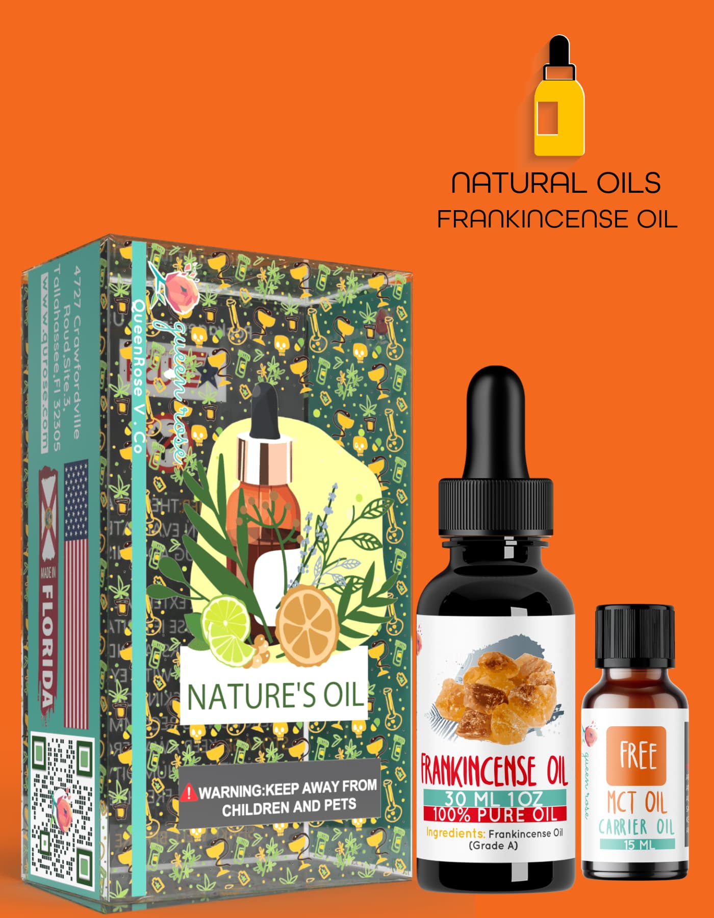 FRANKINCENSE ESSENTIAL  OIL 30 ML & 60 ML