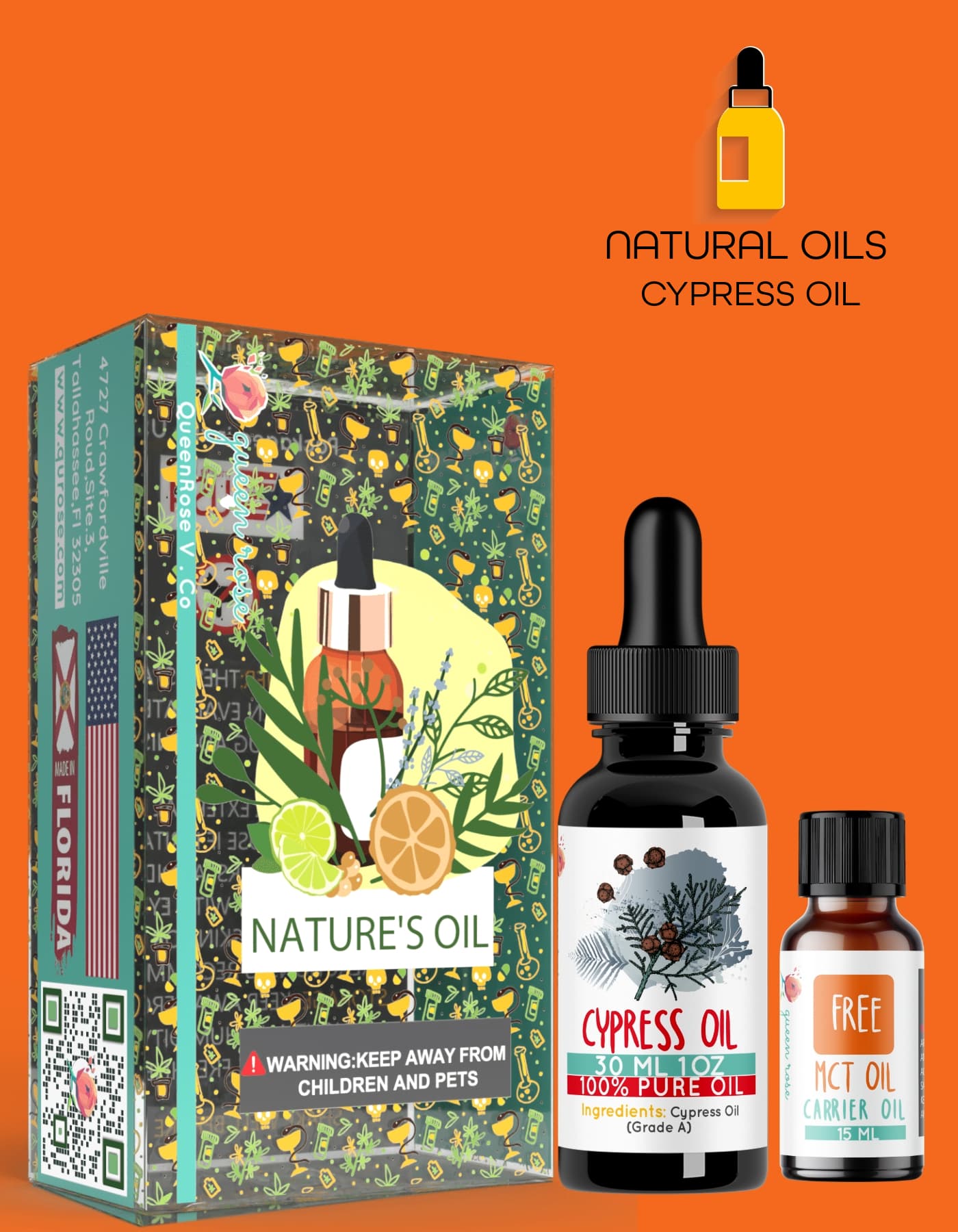 CYPRESS ESSENTIAL  OIL 30 ML & 60 ML