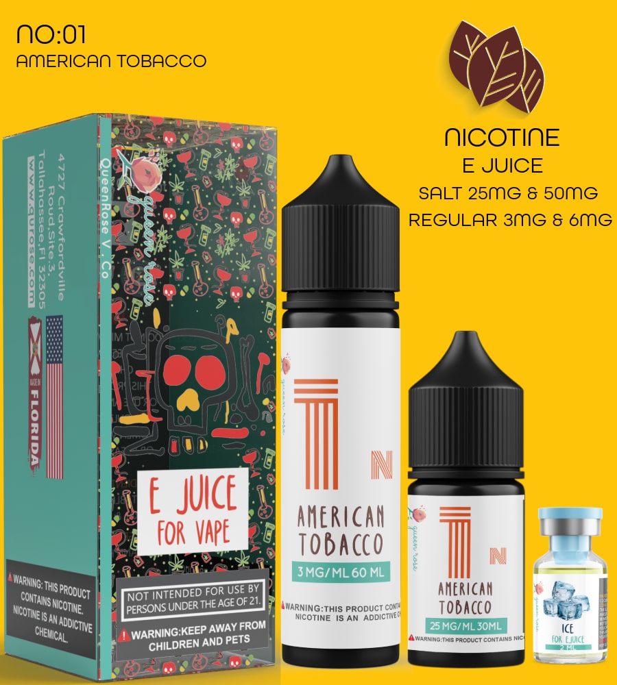 AMERICAN TOBACCO E JUICE FOR VAPE NO:01
