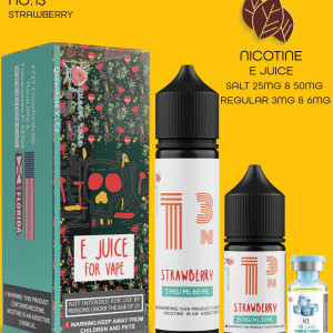 STRAWBERRY E JUICE FOR VAPE NO:13