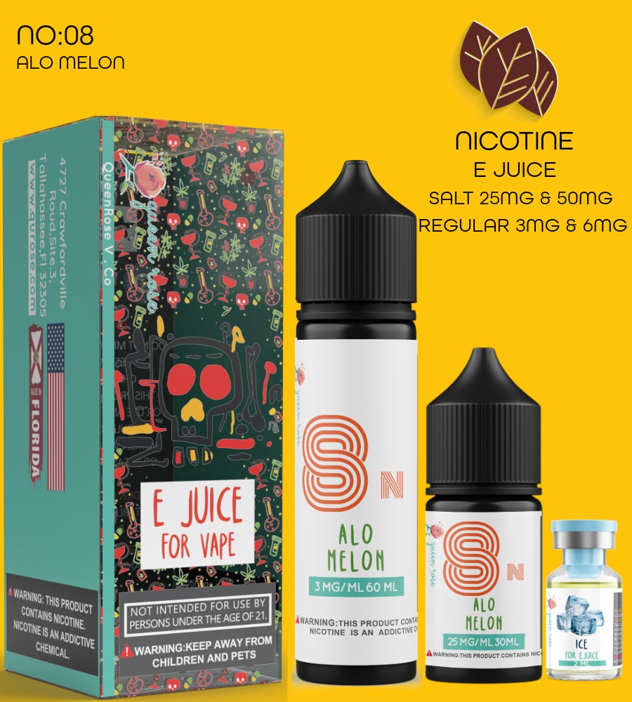 ALO MELON E JUICE FOR VAPE NO:08