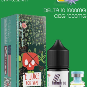 DELTA10 (1000 MG) + CBG  (1000 MG)   E JUICE FOR VAPE  30 ML