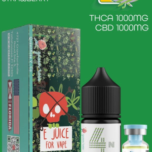 THCA (1000 MG) +CBD (1000 MG)  E JUICE FOR VAPE  30 ML