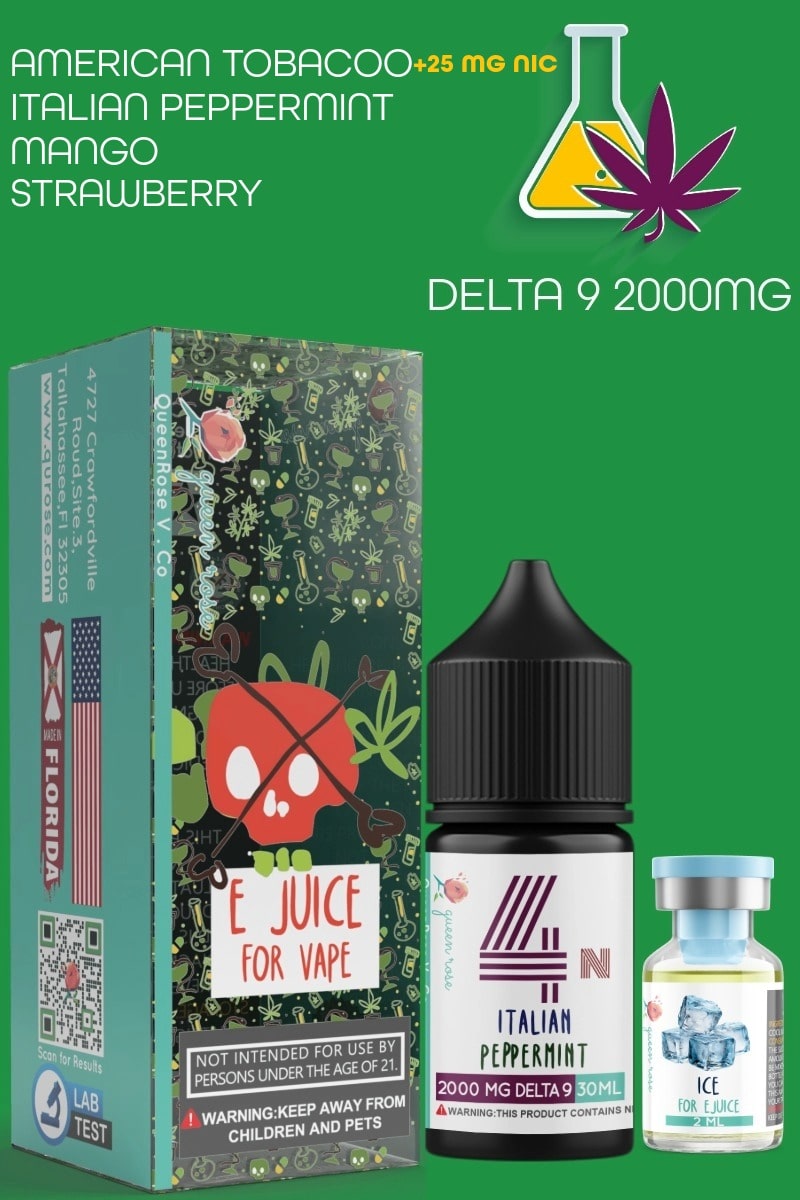 DELTA9 (2000 MG)   E JUICE FOR VAPE 30 ML