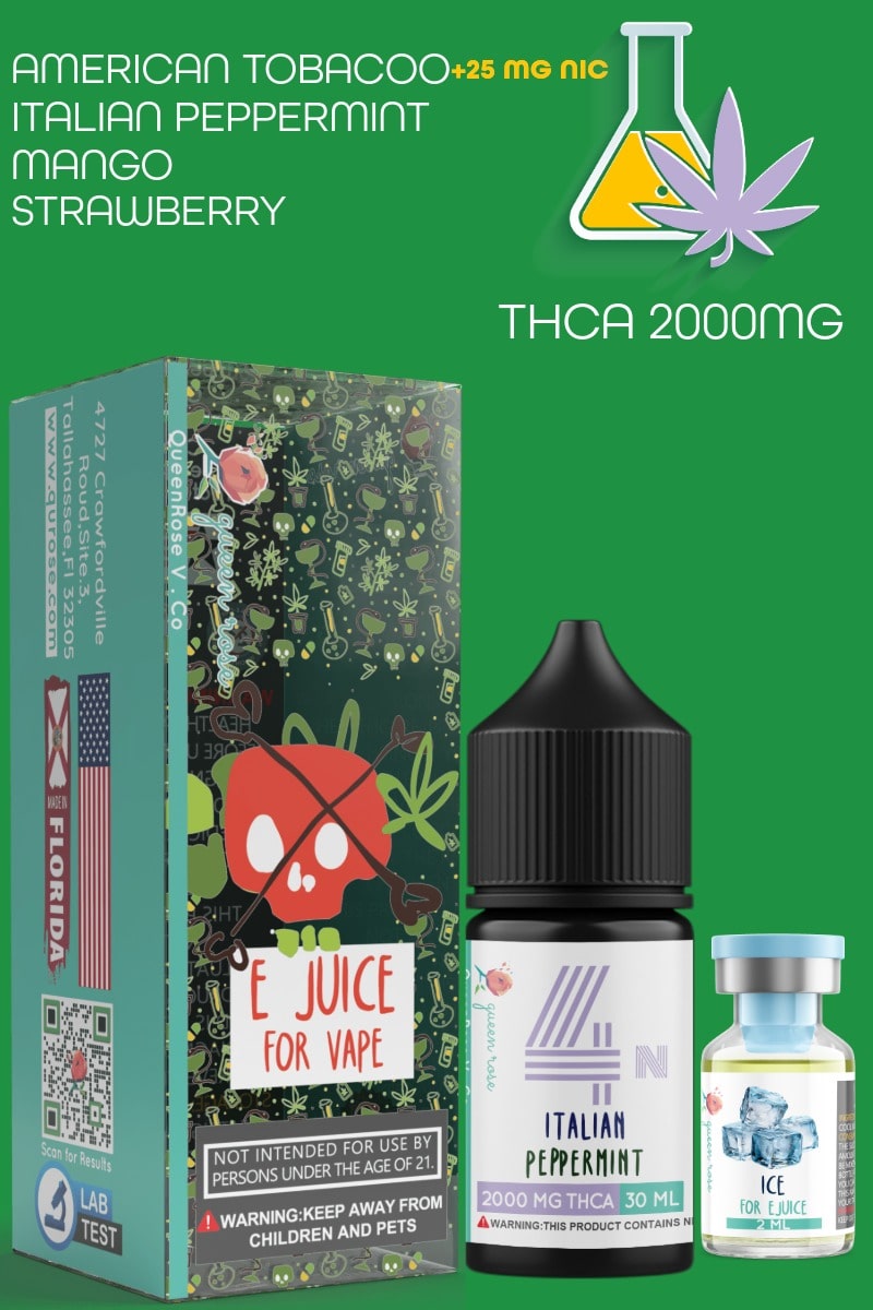 THCA (2000 MG)   E JUICE FOR VAPE  30 ML