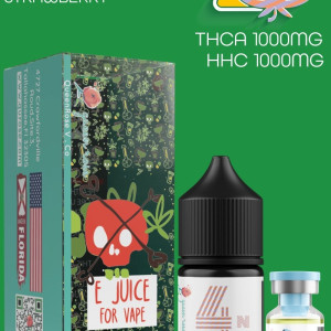 THCA (1000 MG) + HHC (1000 MG)  E JUICE FOR VAPE 30 ML