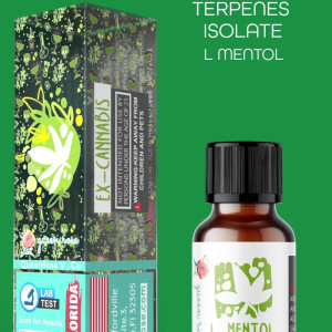 L MENTOL ISOLATE NATURAL TERPENE 5GR - 10GR - 15GR
