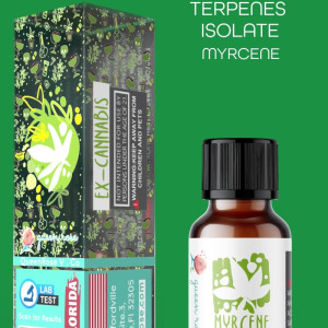 MYRCENE  ISOLATE  NATURAL TERPENE 5ML - 10 ML - 15ML