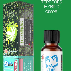 GRAPE HYBRID NATURAL TERPENES ( READY FOR MIXING ) 5ML - 10 ML - 15ML