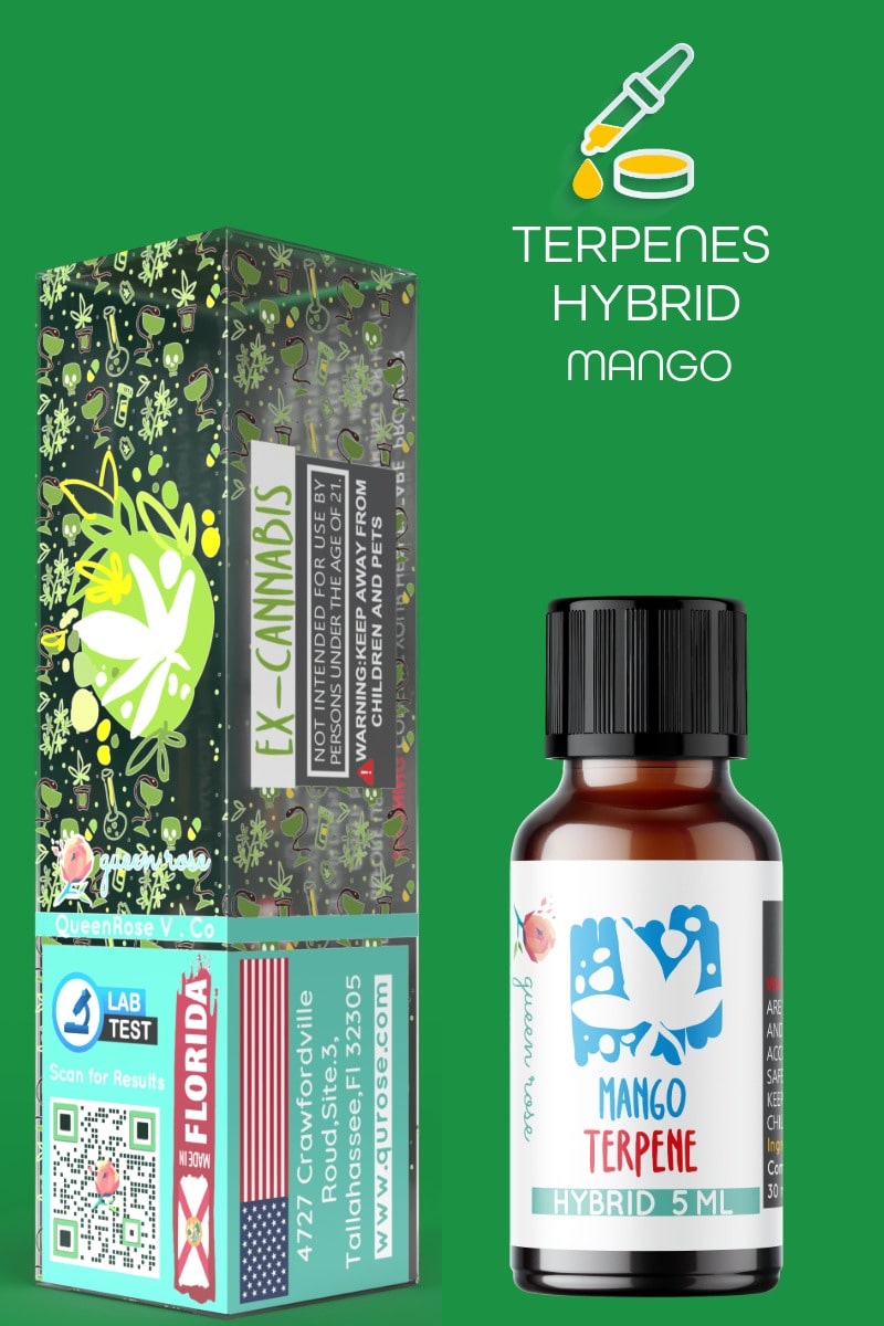 MANGO HYBRID NATURAL TERPENES ( READY FOR MIXING ) 5ML - 10 ML - 15ML