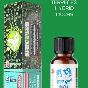 MOCHA HYBRID NATURAL TERPENES ( READY FOR MIXING ) 5ML - 10 ML - 15ML