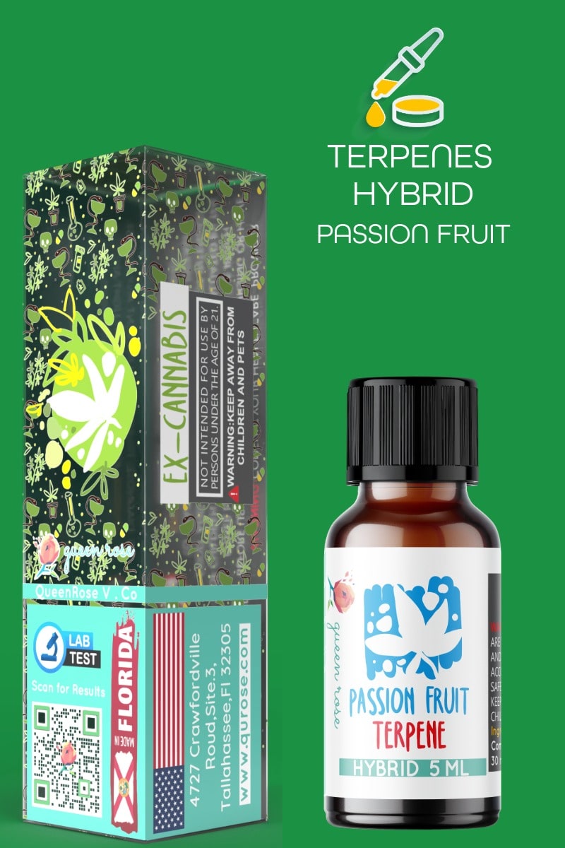 PASSION FRUIT HYBRID NATURAL TERPENES ( READY FOR MIXING ) 5ML - 10 ML - 15ML