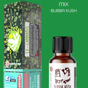 BUBBA KUSH MIX NATURAL TERPENES WITH LIVE RESIN ( READY FOR MIXING ) 5ML - 10 ML - 15ML