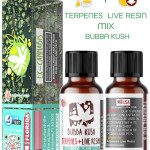 BUBBA KUSH MIX NATURAL TERPENES WITH LIVE RESIN ( READY FOR MIXING ) 5ML - 10 ML - 15ML
