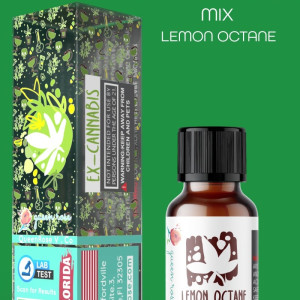 LEMON OCTANE MIX NATURAL TERPENES WITH LIVE RESIN ( READY FOR MIXING ) 5ML - 10 ML - 15ML