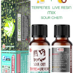 SOUR CHEM MIX NATURAL TERPENES WITH LIVE RESIN ( READY FOR MIXING ) 5ML - 10 ML - 15ML