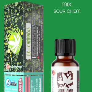 SOUR CHEM MIX NATURAL TERPENES WITH LIVE RESIN ( READY FOR MIXING ) 5ML - 10 ML - 15ML