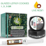 GLAZED LEMON COOKIES  LIVE RESIN ( READY FOR MIXING ) 1-3-5 Gr