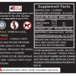 DELTA 8 + CBD GUMMEIS With Live Resin 18 Count 25 OZ  &  30 Count 42 OZ