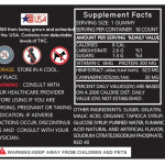 DELTA 9 GUMMEIS With Live Resin 18 Count  25 OZ & 30 Count  42 OZ